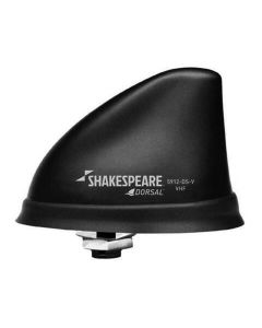 Shakespeare DORSAL VHF Antenna, tailor-made for small boats with its sleek and compact fin-shaped design. 