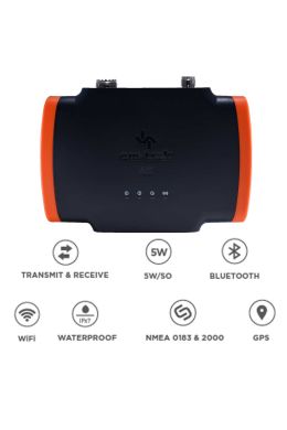 em-trak AIS-transponder klasse B met 5W zendvermogen - Wi-Fi en BlueTooth