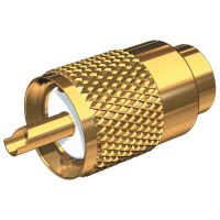 Shakespeare PL-259-58-G Gold Plated Antenna Connector