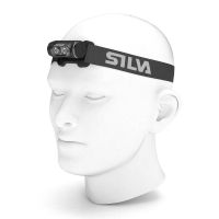 Silva Explorer 4RC waterproof headlamp with 400 lumens of red, white, and orange light - rechargeable via USB cable