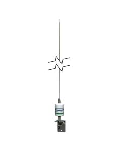 5215 Shakespeare Squatty Body Rustfri St l VHF Whip Antenne 3dB 90cm